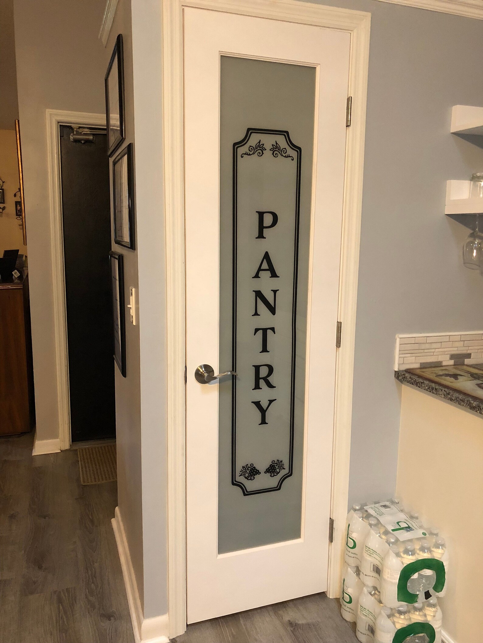 Pantry Vinyl Decal Kitchen Decal Glass Door Decal Vinyl Etsy