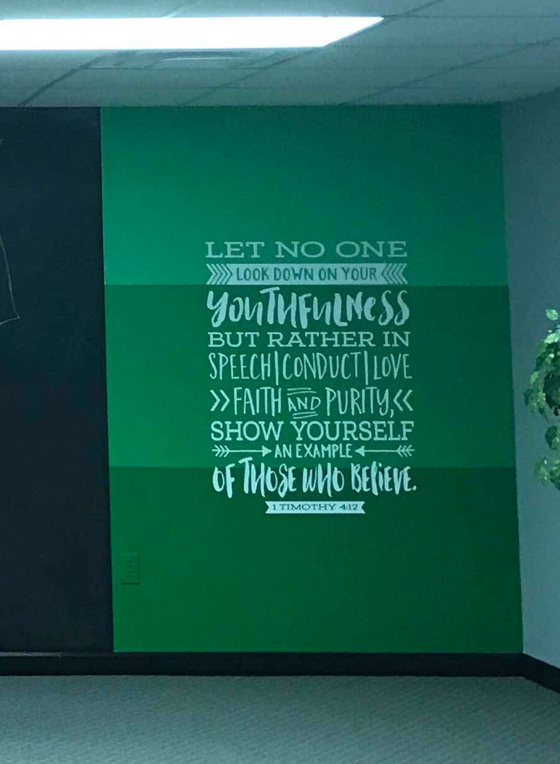 1 Timothy 412 Let no one look down on you Teen girl Teen