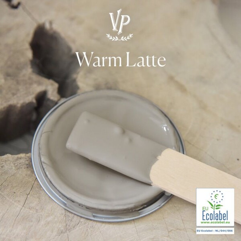 Warm Latte Vintage Paint Bild 1