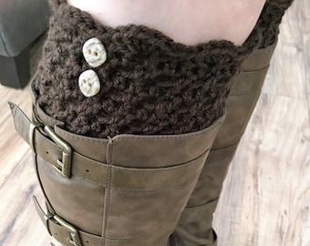 Wide calf boot cuff