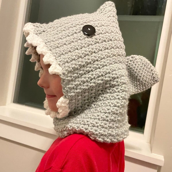 Crochet Baby Shark Hat Etsy
