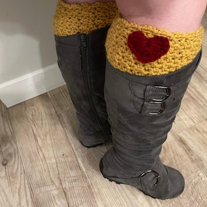 Wide calf boot cuff