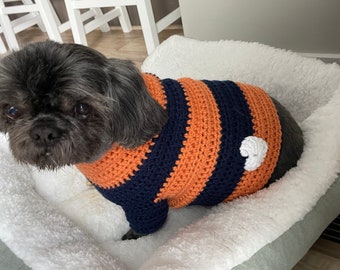 broncos dog sweater