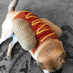 Hotdog dog sweater image 4