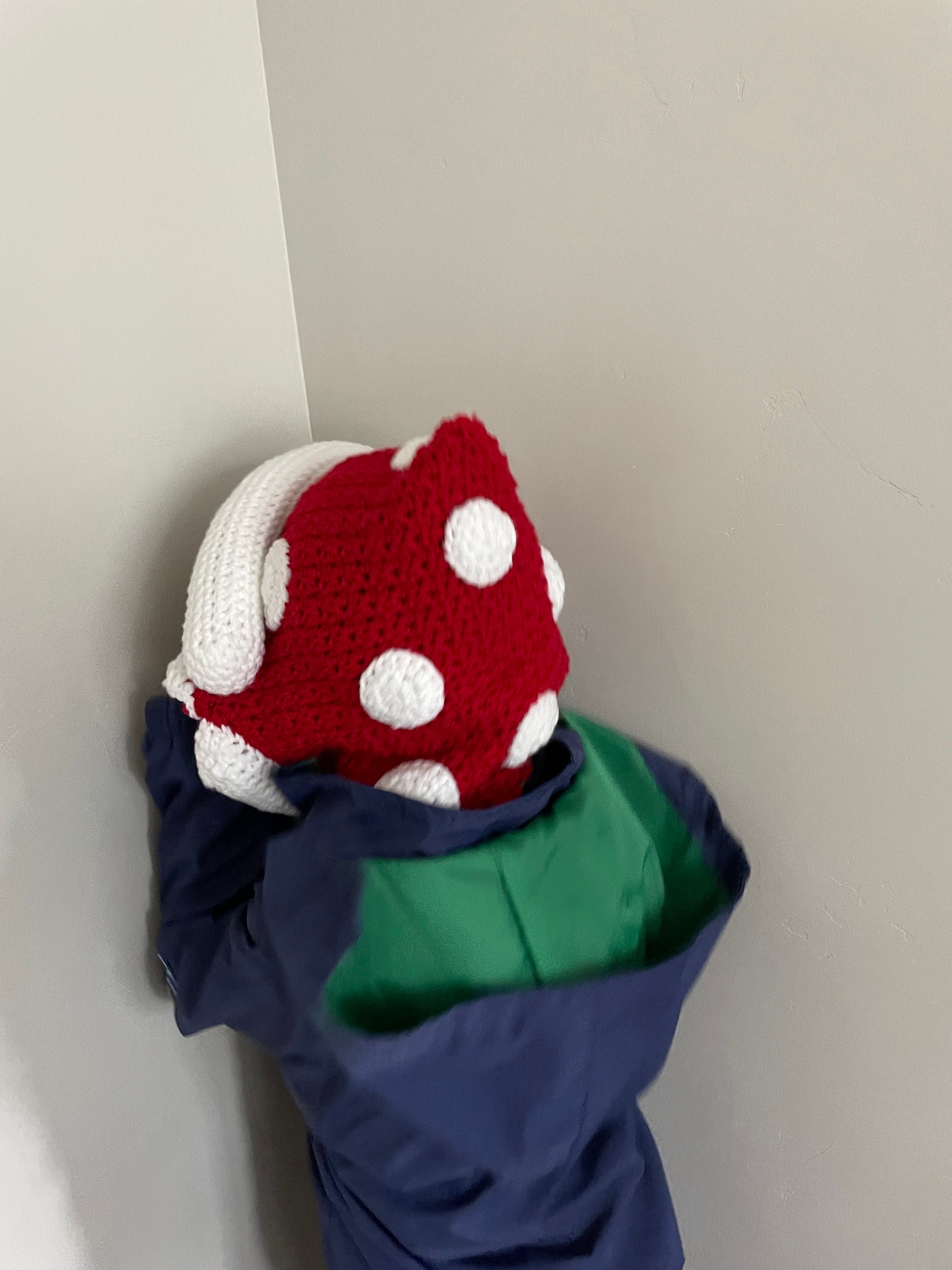 Crochet Piranha Plant Hood – Handmade Winter Costume Hat - Etsy