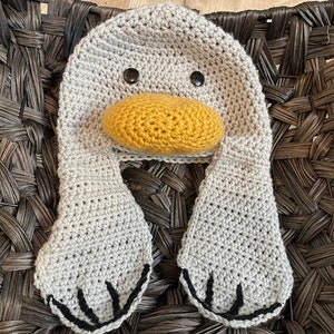 Duck winter hat
