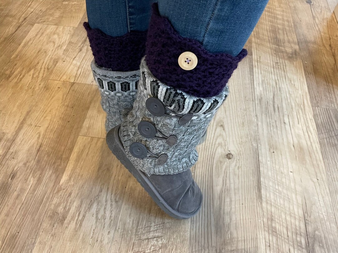 Boot Cuff Height Wide Calf Boot Cuff Midcalf Height - Etsy