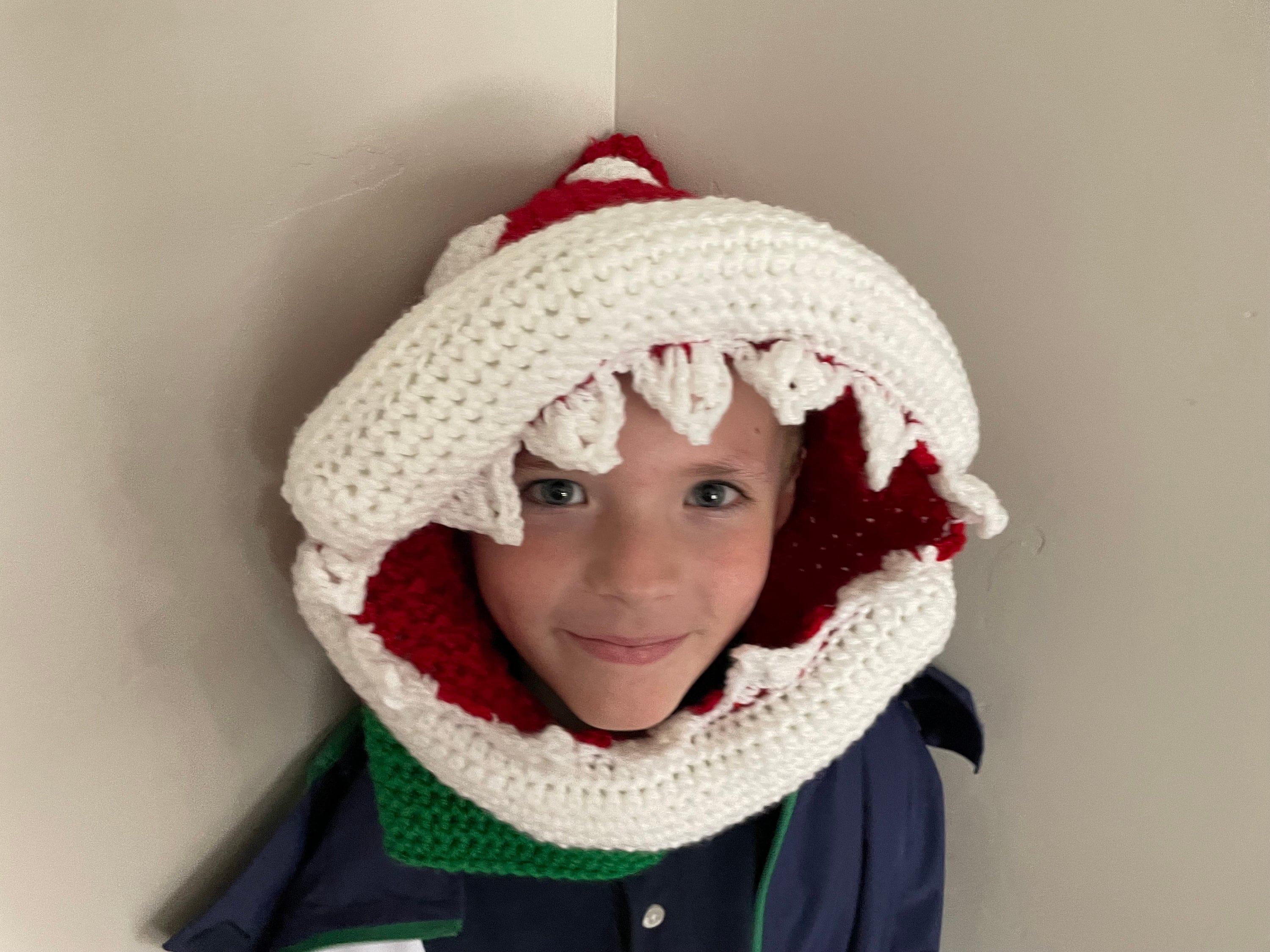 Handmade Crocheted piranha plant Hat Finally finished this 3d art of the piranha plant. I main image 4