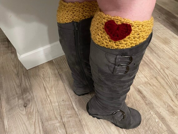 Wide calf boot clearance cuffs
