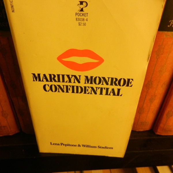 Marilyn Monroe Confidential - 1980 Lena Pepitone and William Stadiem