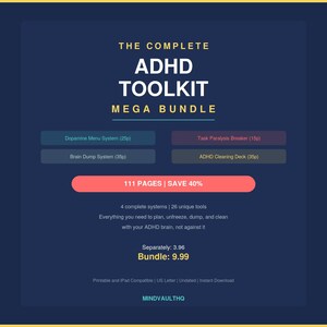 ADHD-budgetplanerare 35 sidor, ADHD-ekonomiplanerare, ADHD-pengar, neurodivergent budget, impulsutgifter, ingen skam, digital nedladdning bild 3