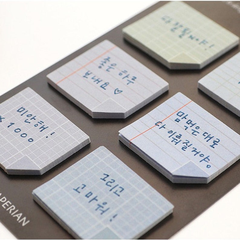 planner sticky notes memo notepad sticky notepad Note small sticky memo set for monthly and weekly plan sticky it