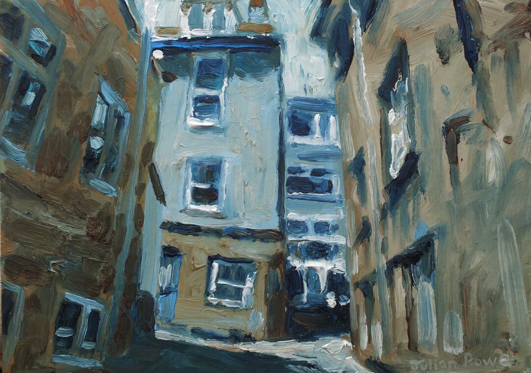 St Ives Cornwall Original Oil Painting 'carnglaze' Etsy