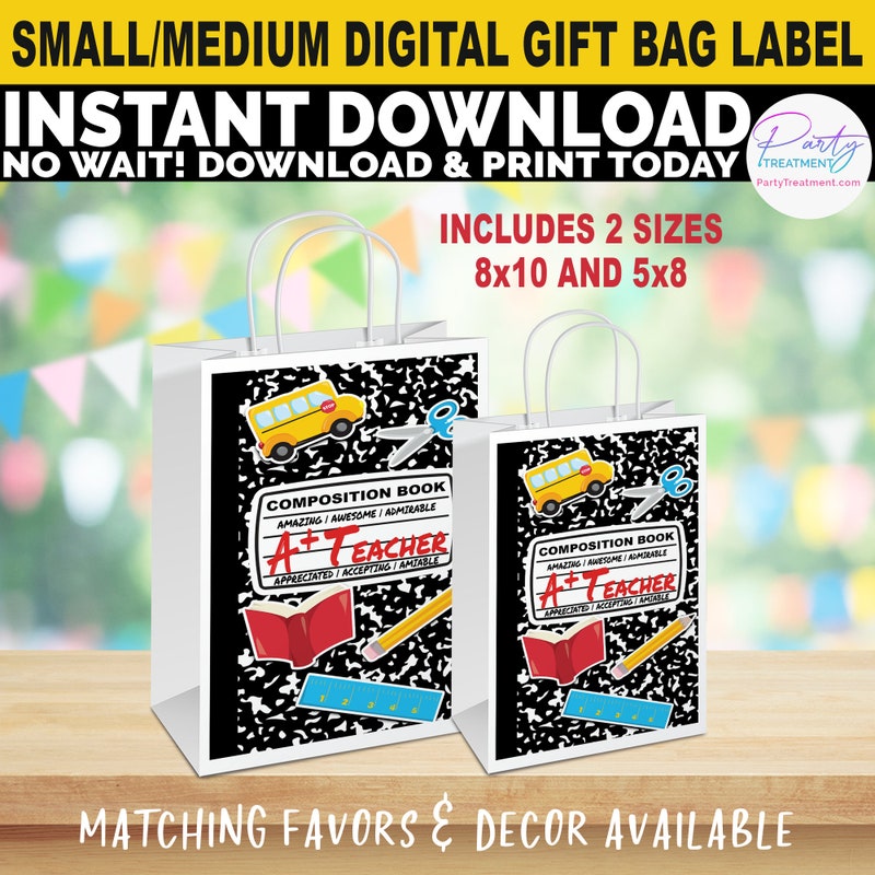 Teacher Gift Bag - 60+ Gift Ideas for 2025