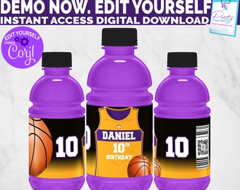 Customized Gatorade Type Sports Bottle Labels name Sticker - Etsy