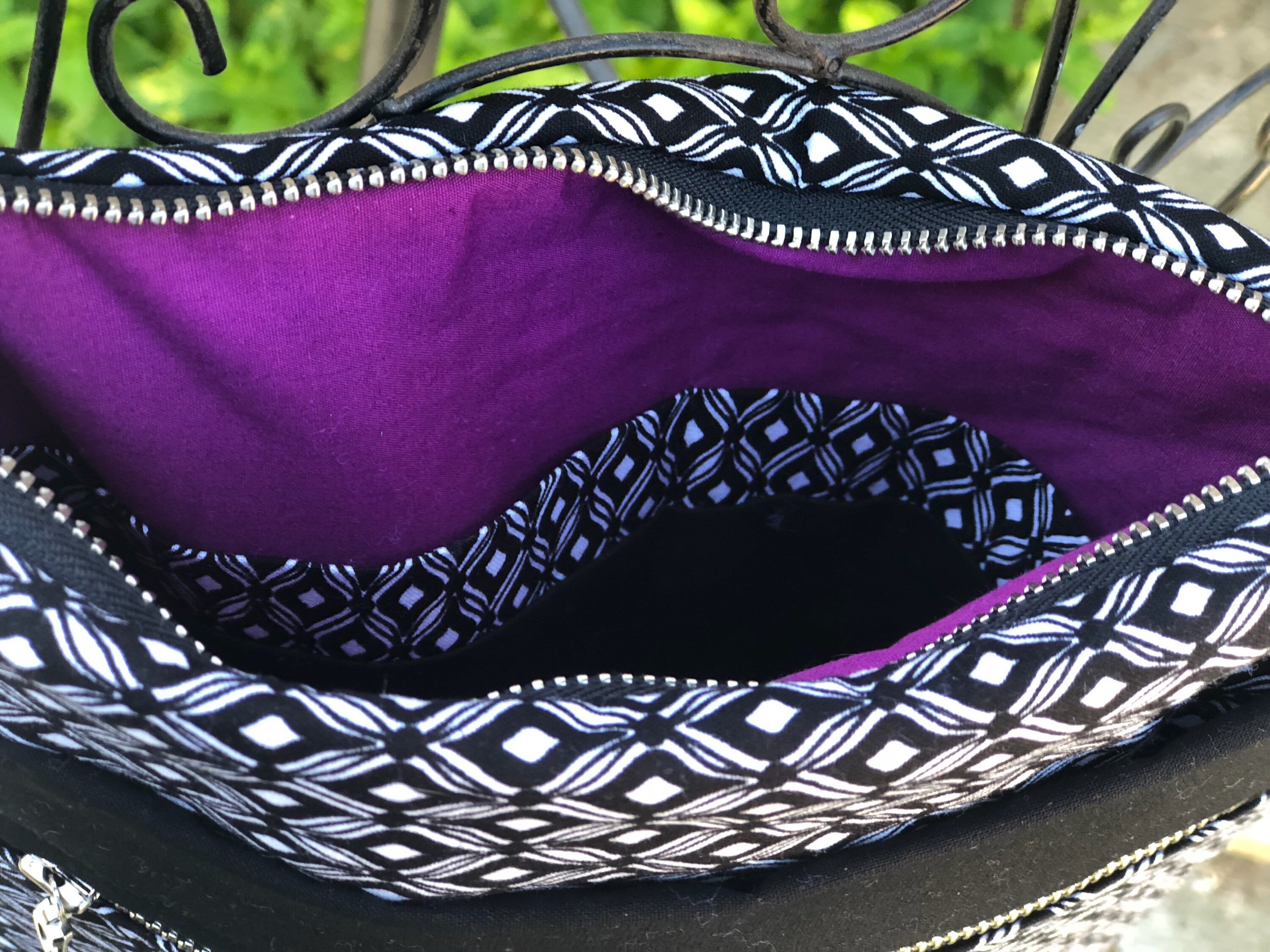 White Thick Strap Cross Body Bag