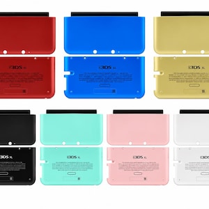 Custom UV Printed Nintendo 3DS XL / LL Faceplate Shell Housing