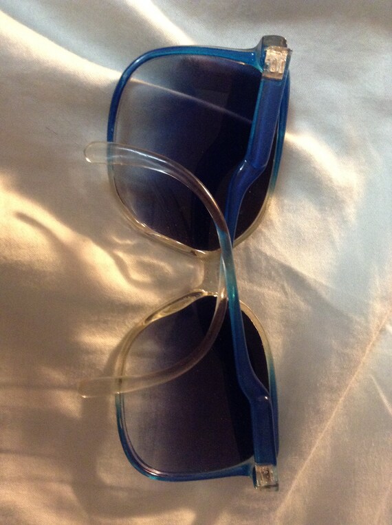 clear iridescent sunglasses