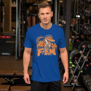F-EM Crocodile T-Shirt: Soft, Lightweight Cotton Tee