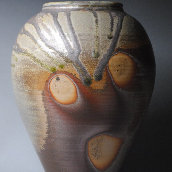 Clay Vase Wood Fired K99