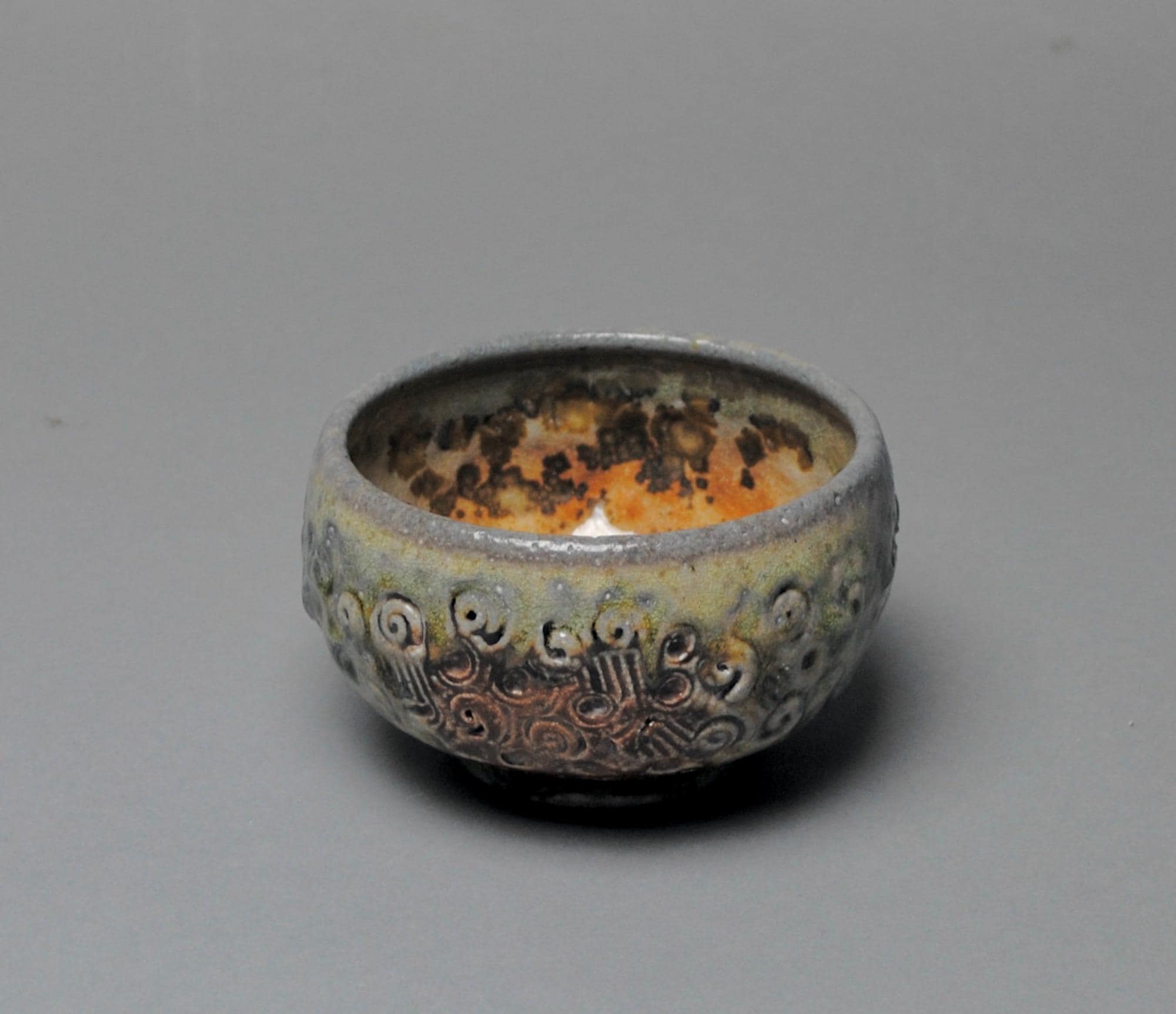 Handmade Porcelain Tea Bowl  Chawan  Wood Fired Y 19 Tea Lover Gift Housewarming