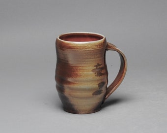 Clay Coffee Mug Beer Stein Wood Fired W 83