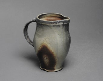 Porcelain  Pitcher Wood Fired X 6