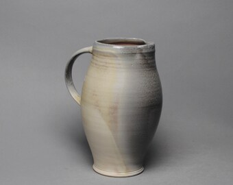 Porcelain  Handmade Pitcher Wood Fired X 26 Wedding Gift for Mom