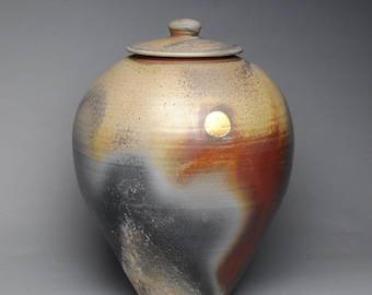 Clay Handmade Covered JarZ 58 Wood Fired Wedding Gift