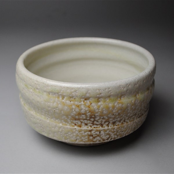 Tea Bowl Handmade Chawan  Soda Fired R15