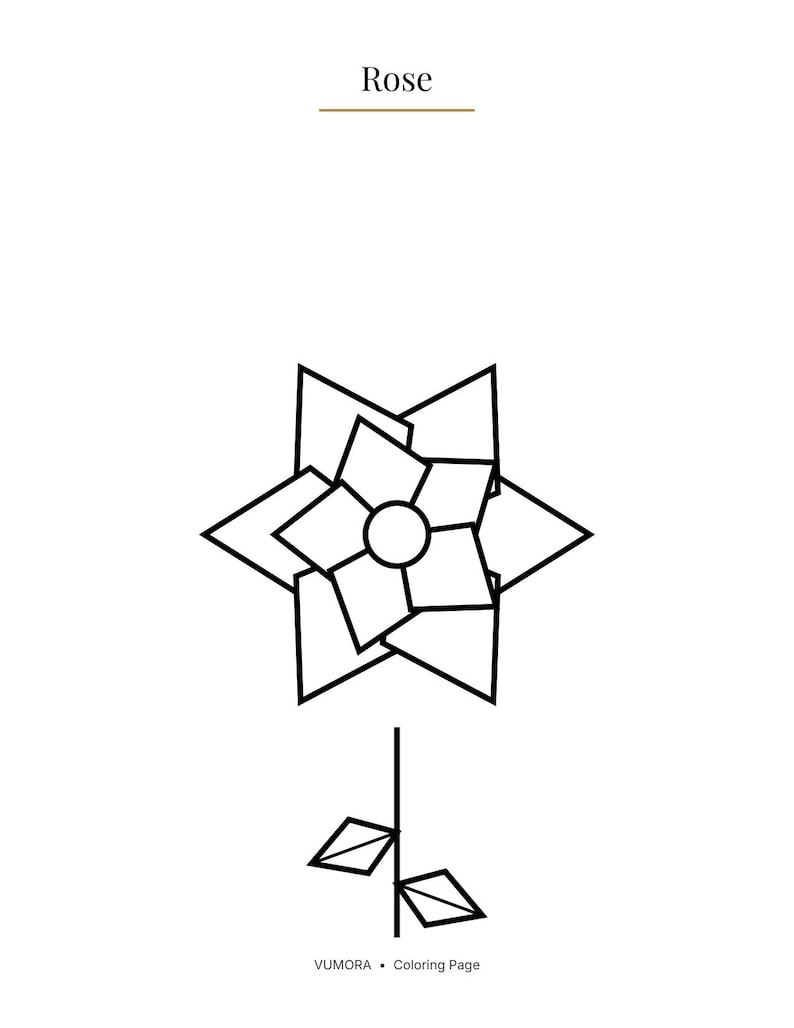 Floral Coloring Pages Printable Adults, Botanical Coloring Book ...