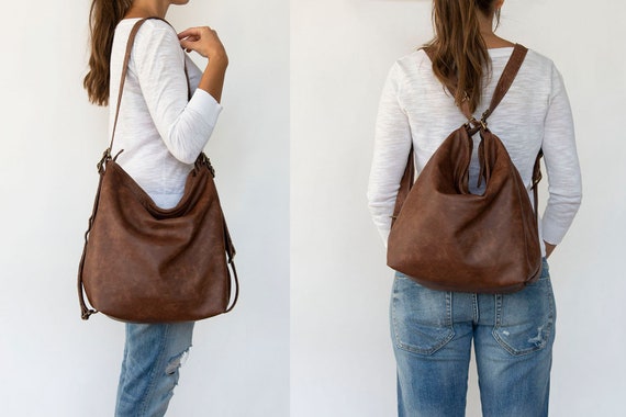 Red Leather Bag Women Leather Sling Leather Hobo Bag Large Leather Purse  Soft Leather Bag Crossbody Leather Bag Women Leather Shoulder Bag 