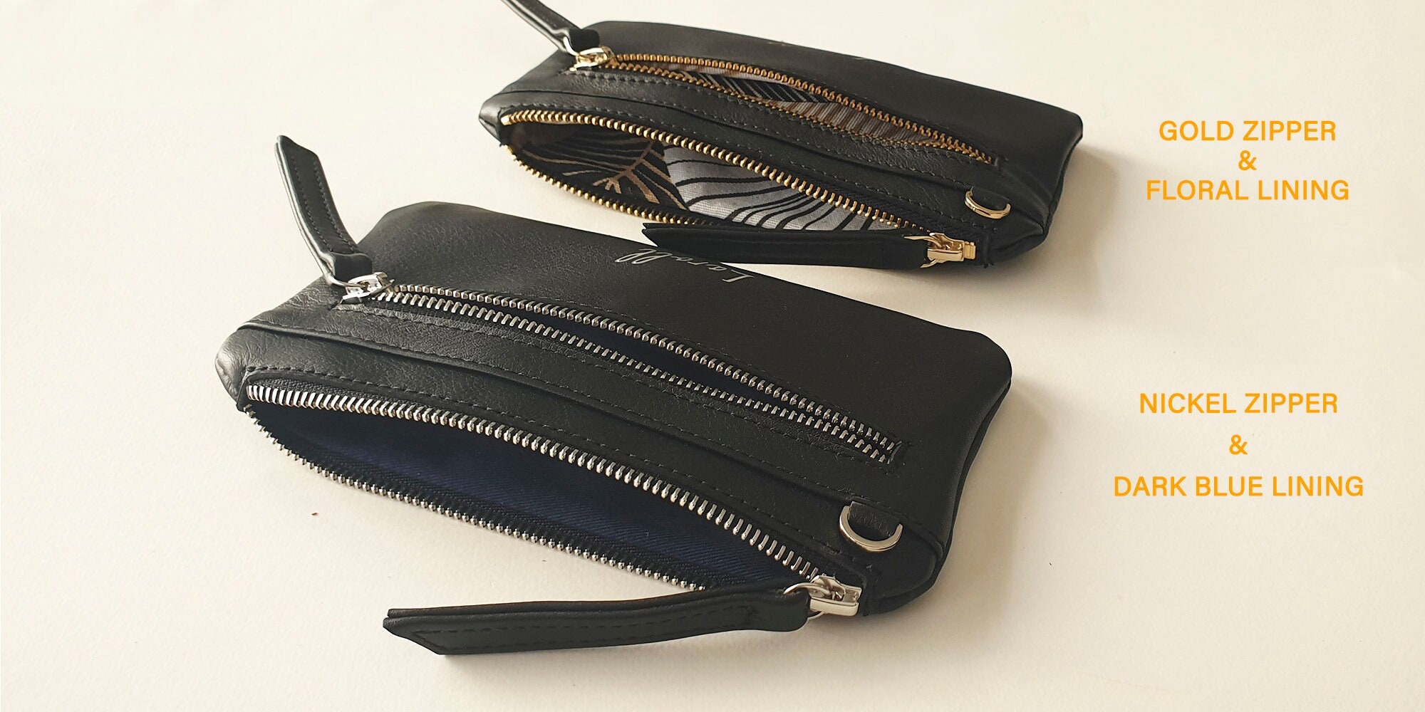 Double Zipper Quilted Wallet Wristlet > Wallets > Mezon Handbags