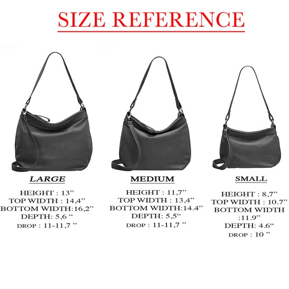 Leather Hobo Bag for Women Leather Shoulder Bag Crossbody Slouchy Hobo Purse Crossbody Hobo Purse Hobo Bags With Pockets and Zipper Etsy Ireland