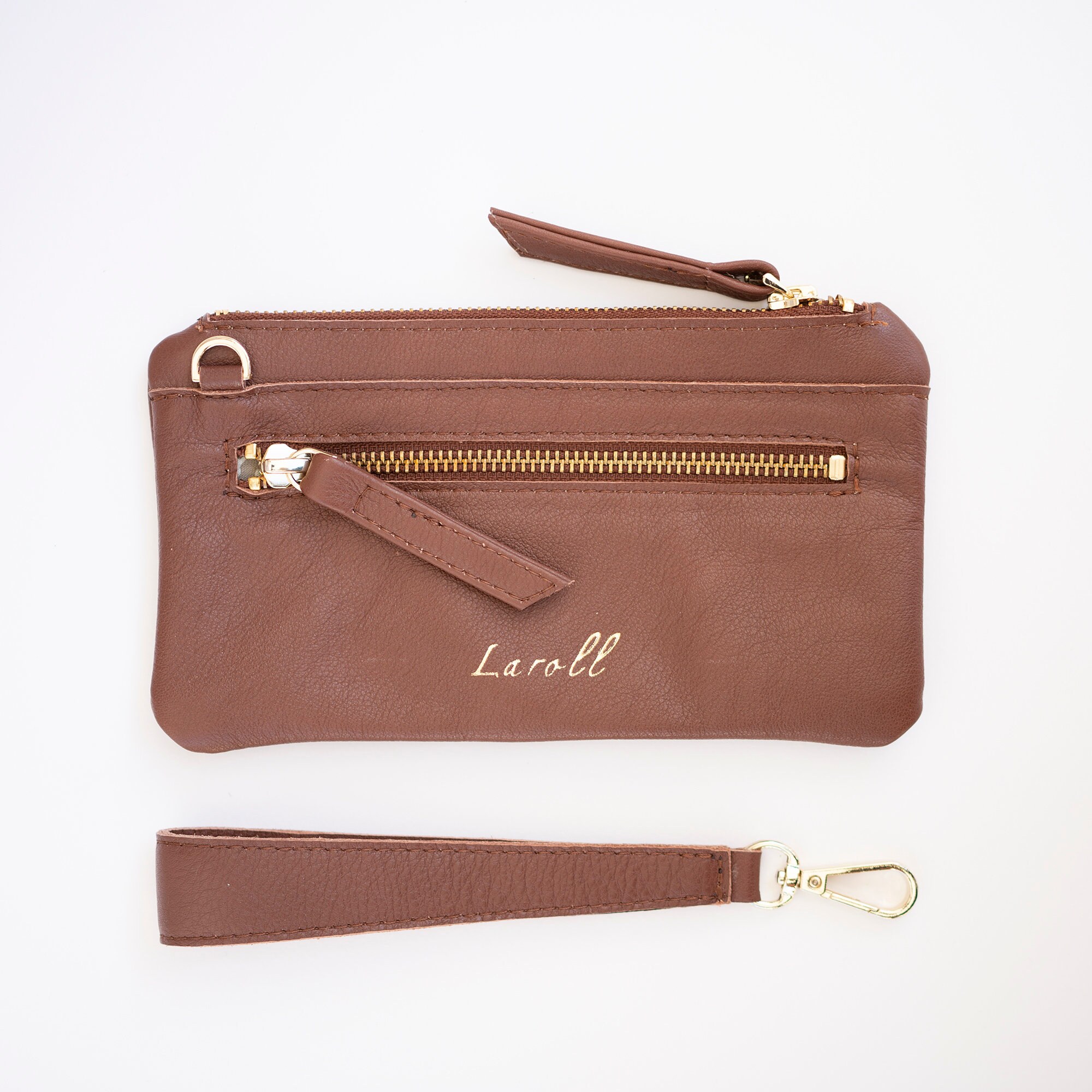 Laroll Bags Leather Keychain