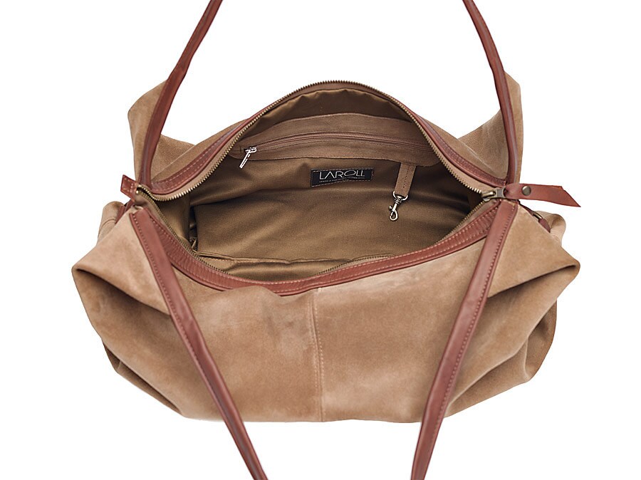 Suede Leather Bag Soft Leather Bag Slouchy Leather Bag Etsy UK