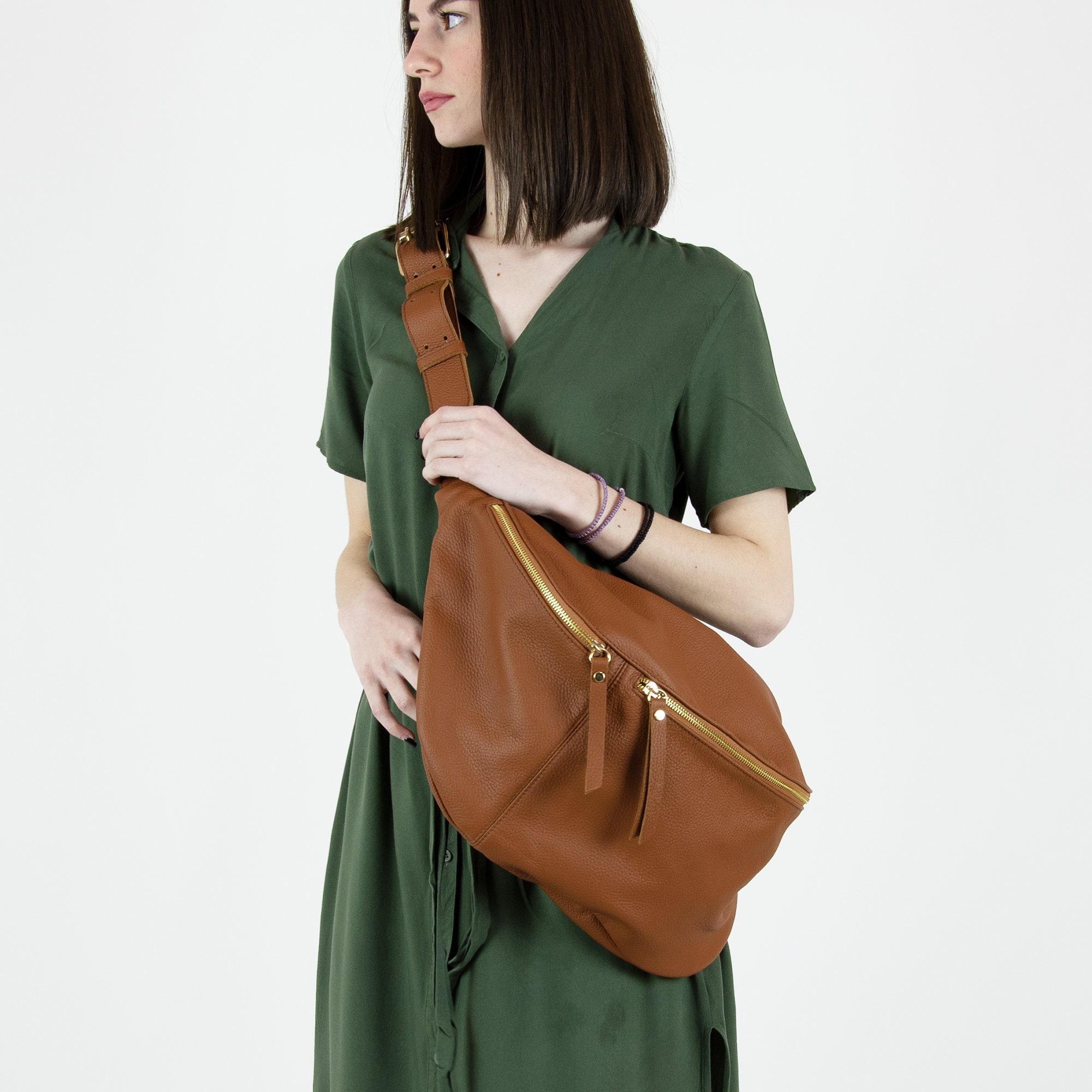 Looking for sling bag or large Fanny to wear crossbody : r/handbags