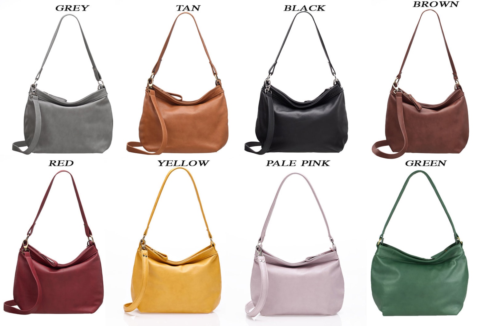 Small Leather Crossbody Bag Brown Leather Hobo Bag Small Etsy