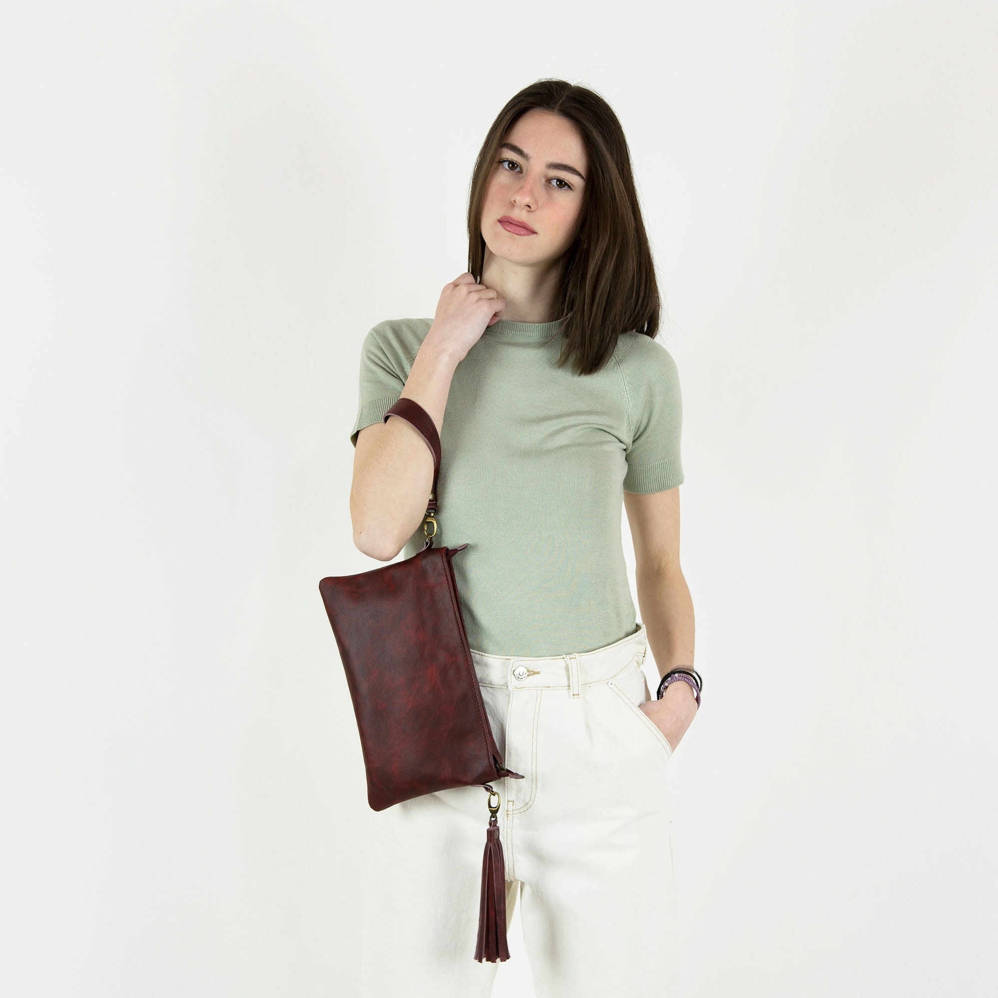 wristlet red