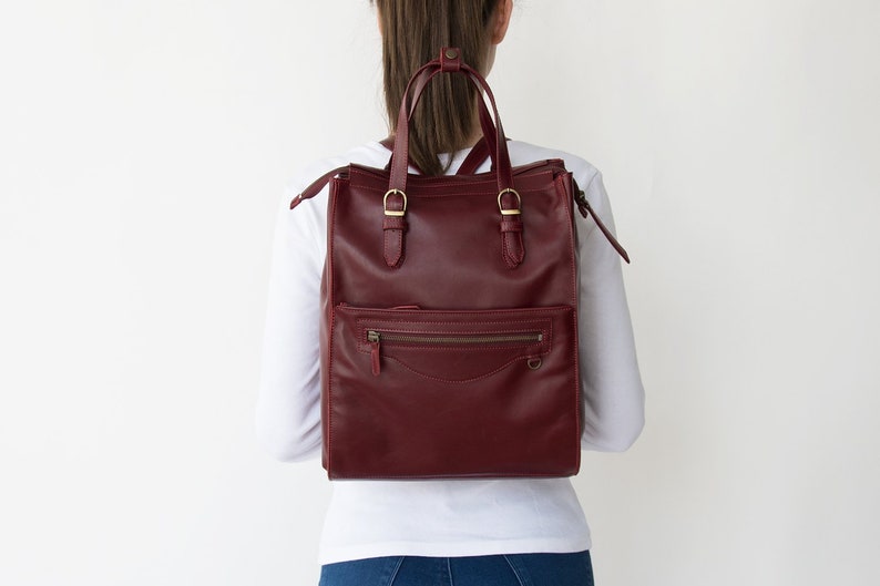large leather laptop bag