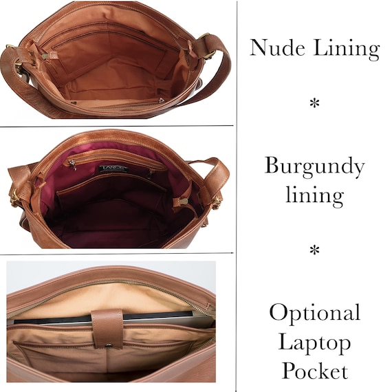 Hobo Borse Donna In Ecopelle - Grande Borsa A Spalla E Tracolla, Capiente E Alla Moda - Colore Earthen (Taglia Media)