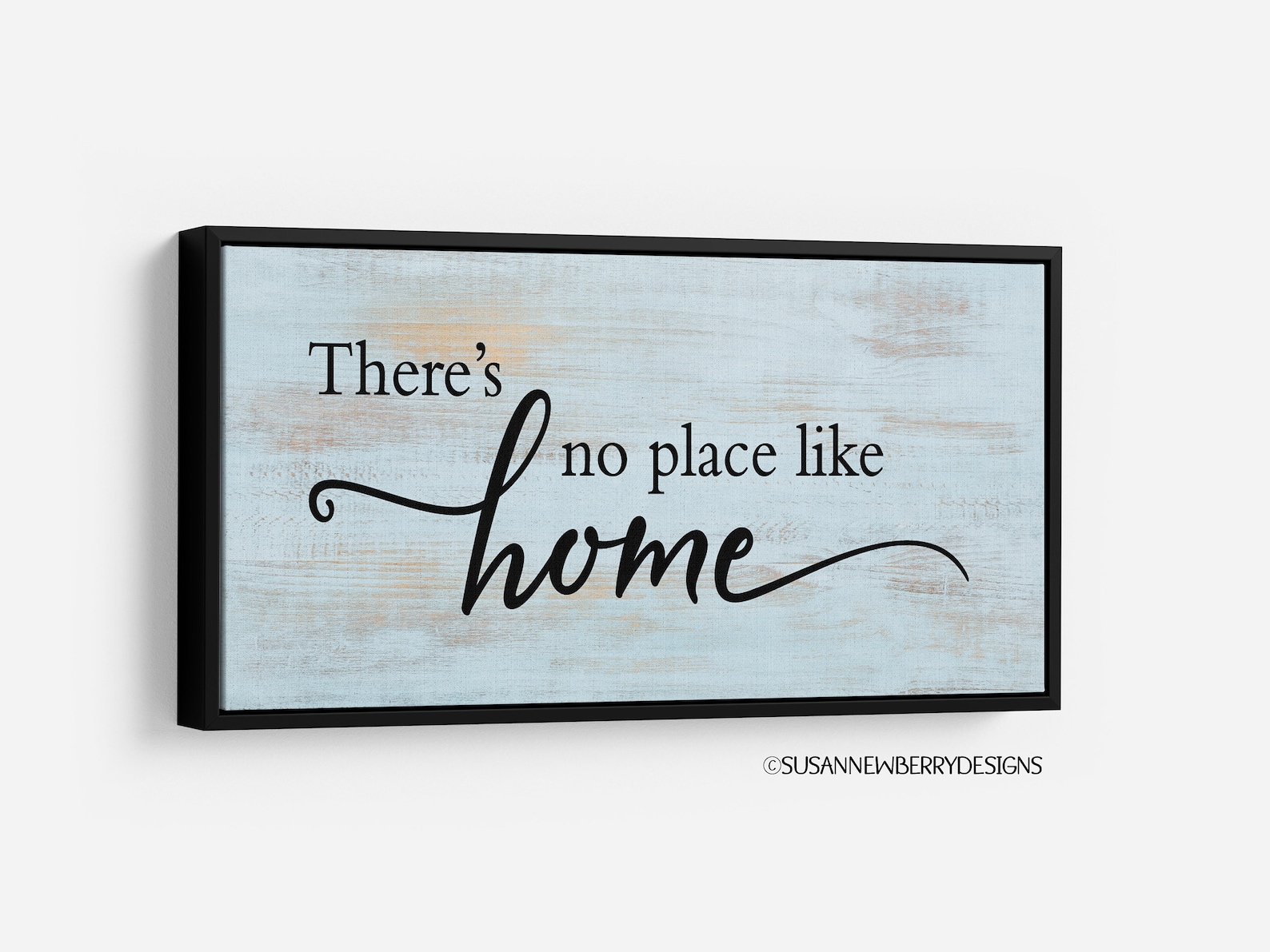 There's No Place Like Home Canvas Wall Art Foyer - Etsy