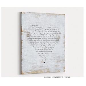 Porto il tuo cuore con me Wall Art - e.e. cummings inspirational STAMPA O TELA - cuore - regalo per asilo nido, anniversario