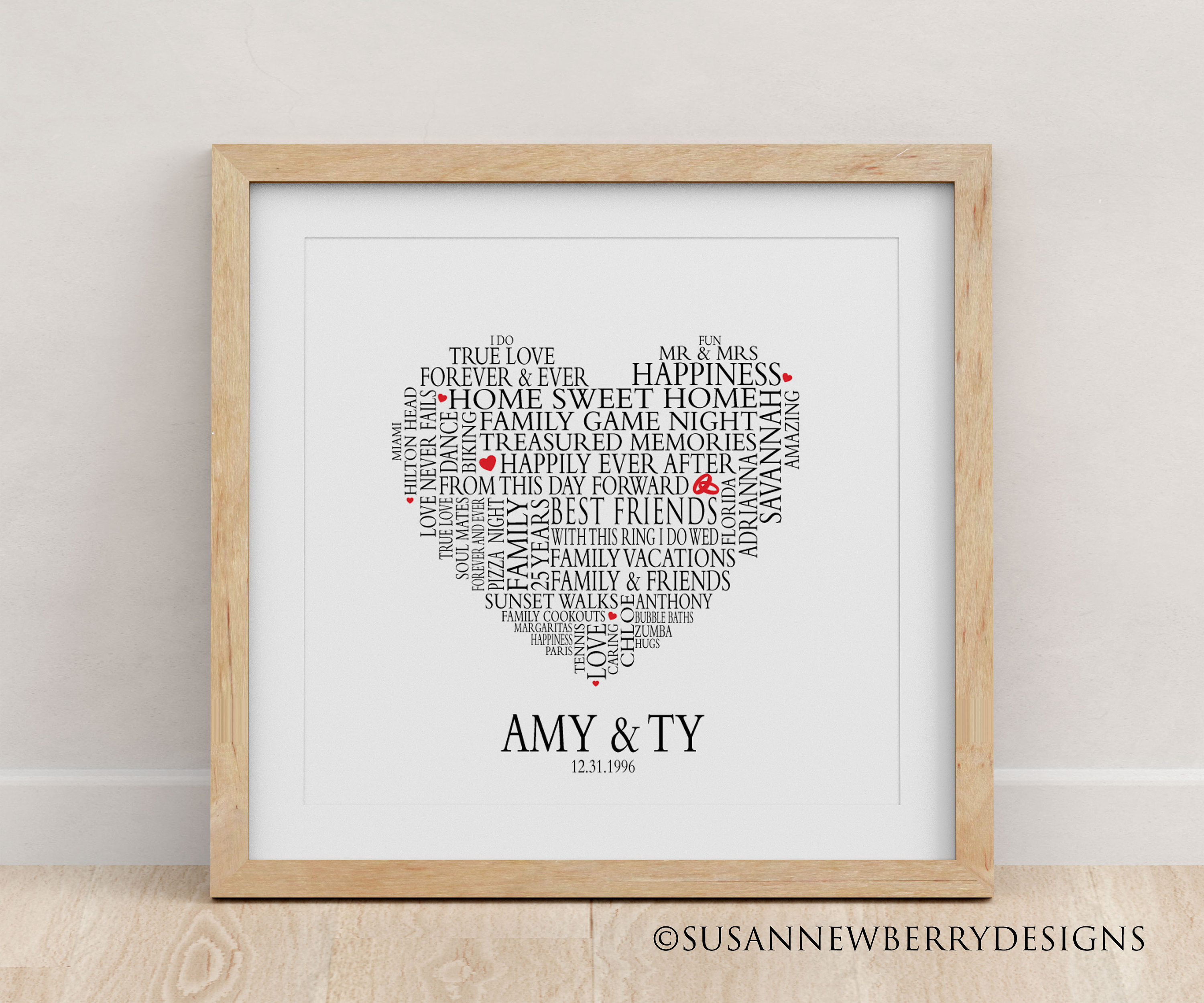 Letter Y Love Heart Monogram Canvas Print for Sale by TheMonogramShop