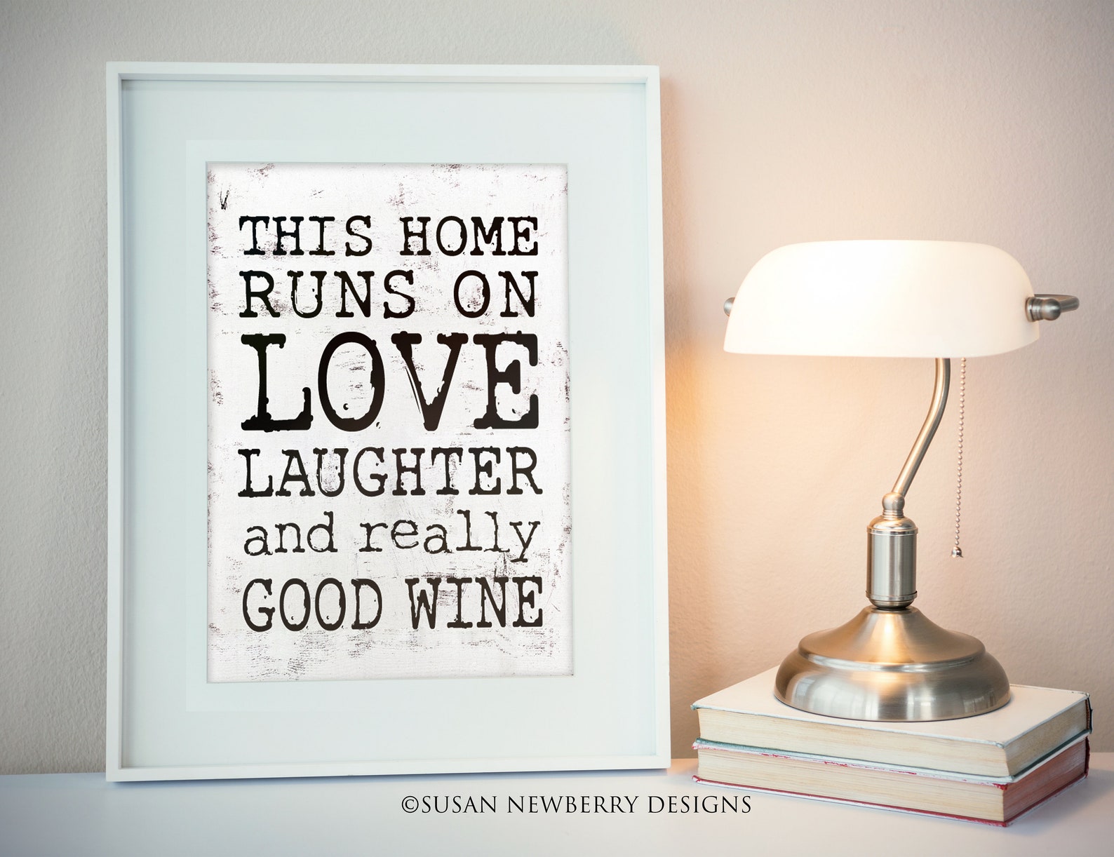 Arte de la pared de la cocina Esta casa se ejecuta en la | Etsy