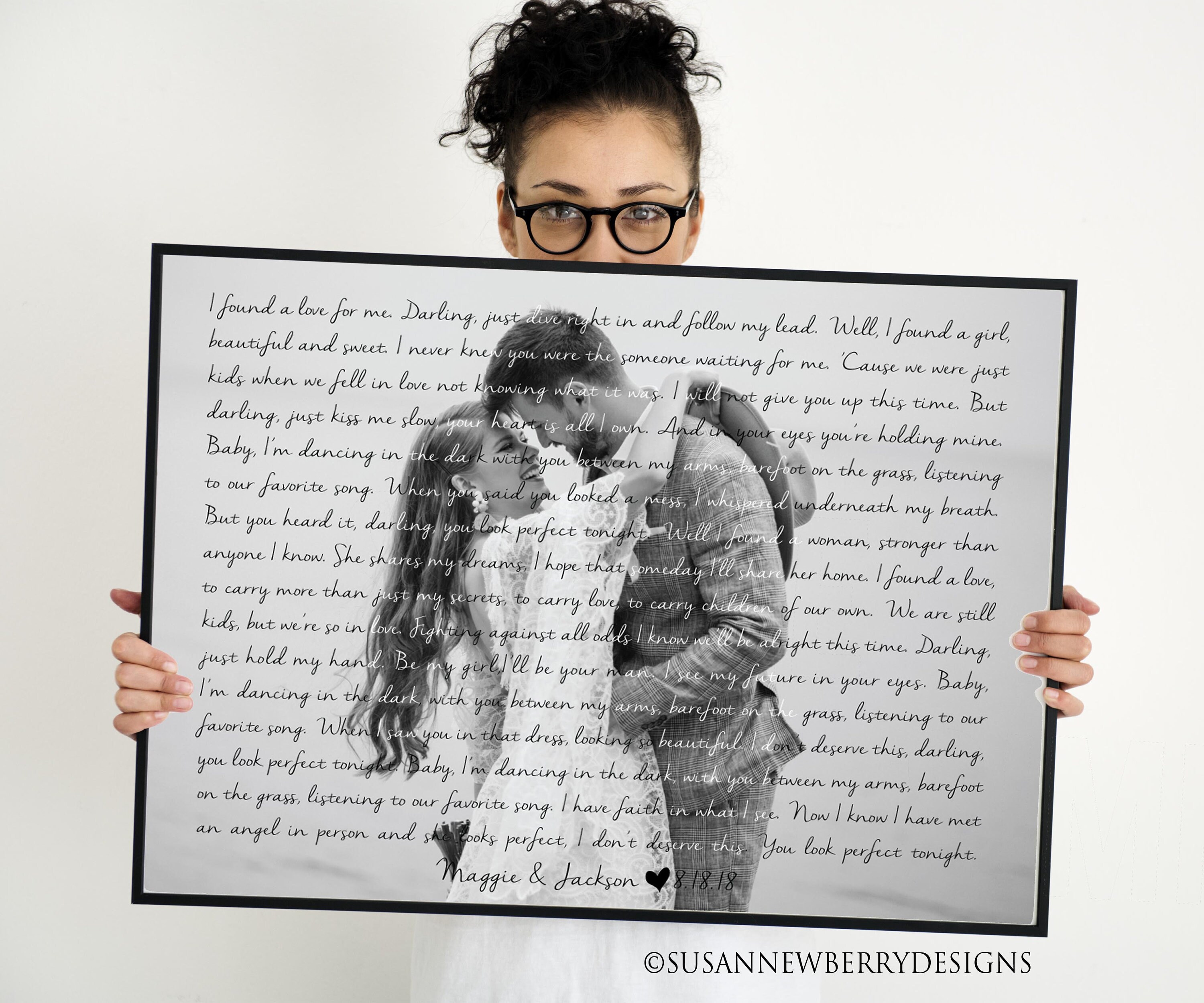 Custom Wedding Wall Art — SUSAN NEWBERRY DESIGNS Susan Newberry Designs