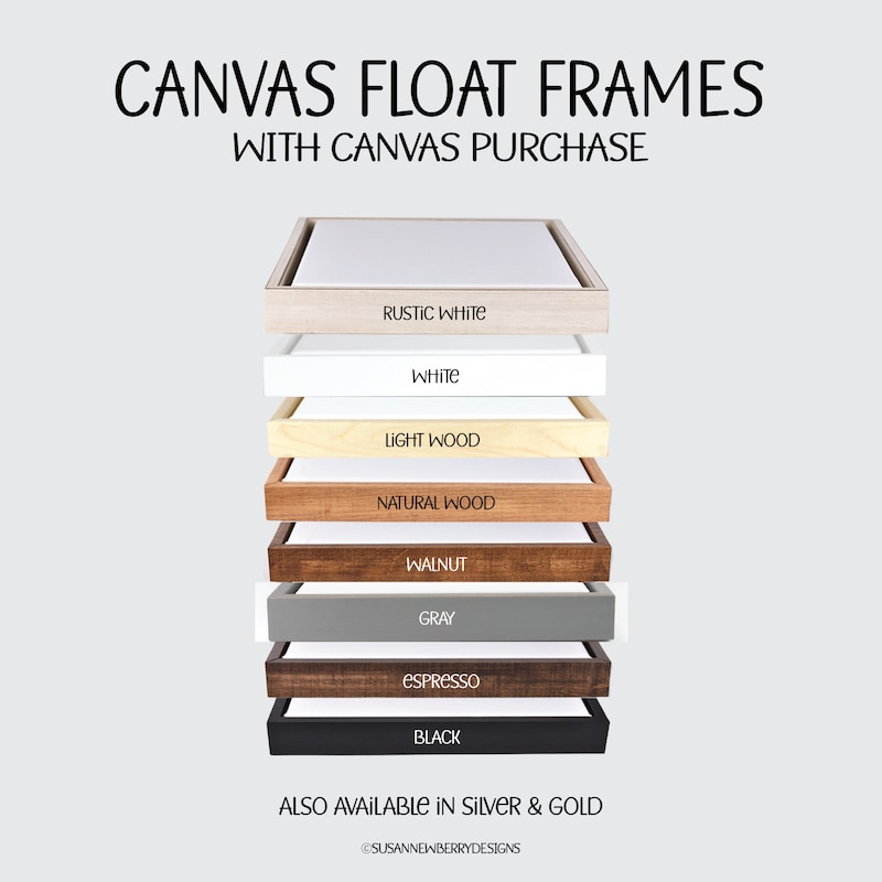 Custom Floater Frame Floating Frame for Canvas - Etsy