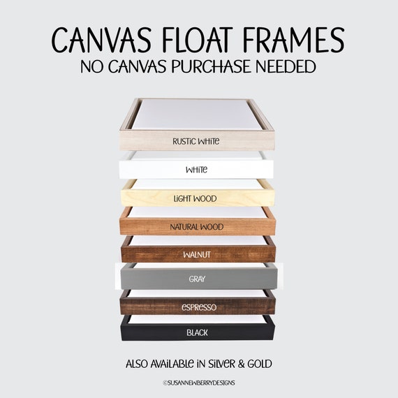 Custom Canvas Floater Frame