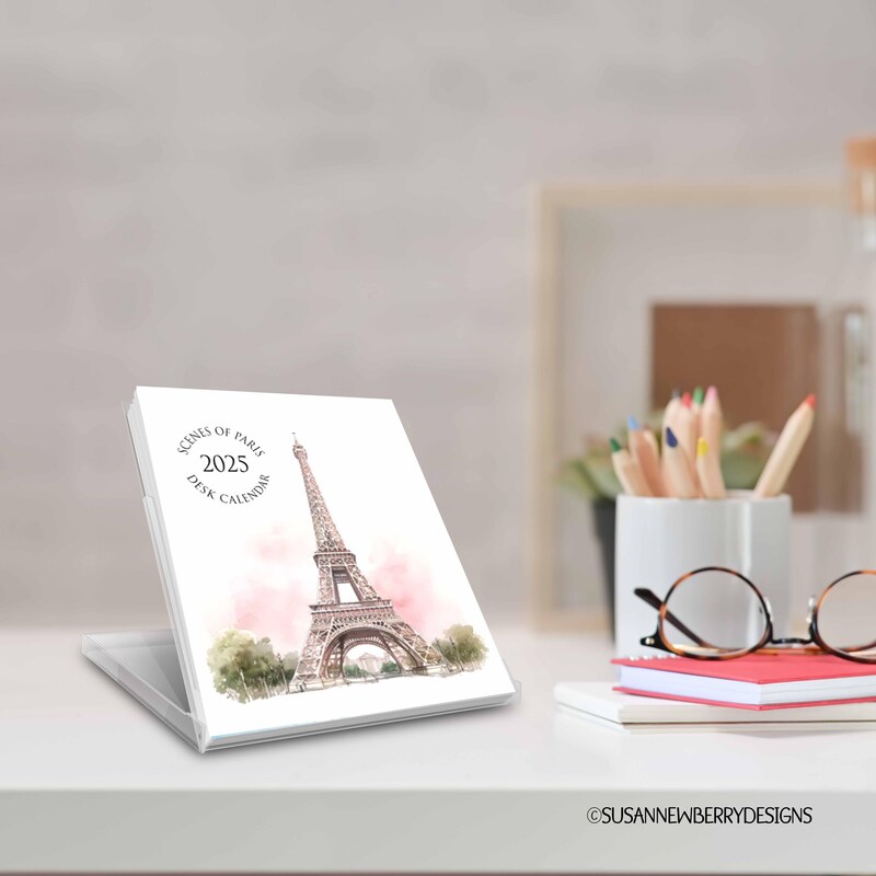 2026 Paris Wall Calendar Etsy