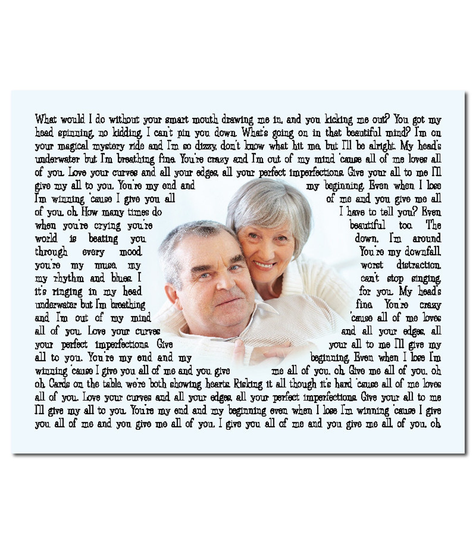 Personalized Song Lyrics With Photo PRINT OR CANVAS Any Song Etsy Personalized Song Lyrics With Photo PRINT OR CANVAS Any Song Etsy